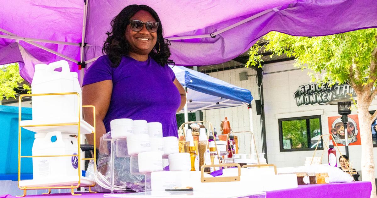 Small businesses show off handmade beauty at Rhythm and Relics Flea Market