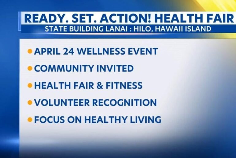 Free health fair coming to Hilo as island celebrates wellness