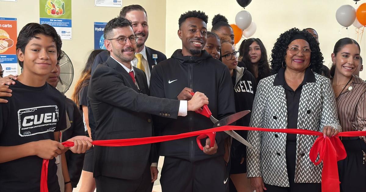 Compton students can develop healthy lifestyles at the new Sound Body Sound Mind Fitness Center