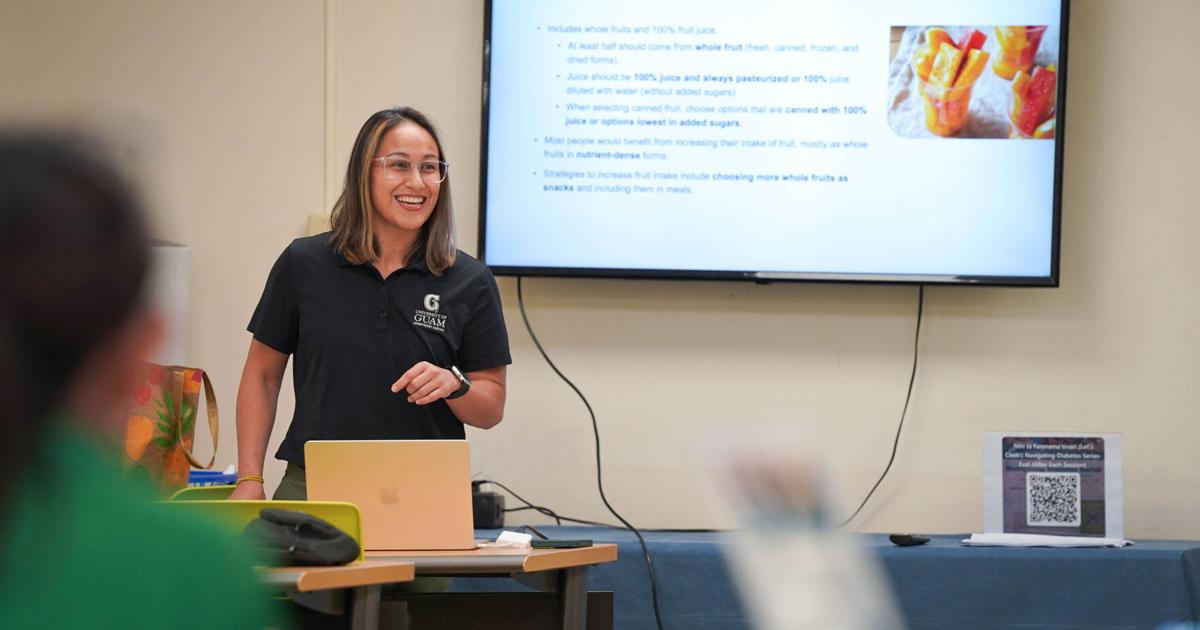 'Eat, hydrate, feel great': Free nutrition workshop series throughout May at UOG