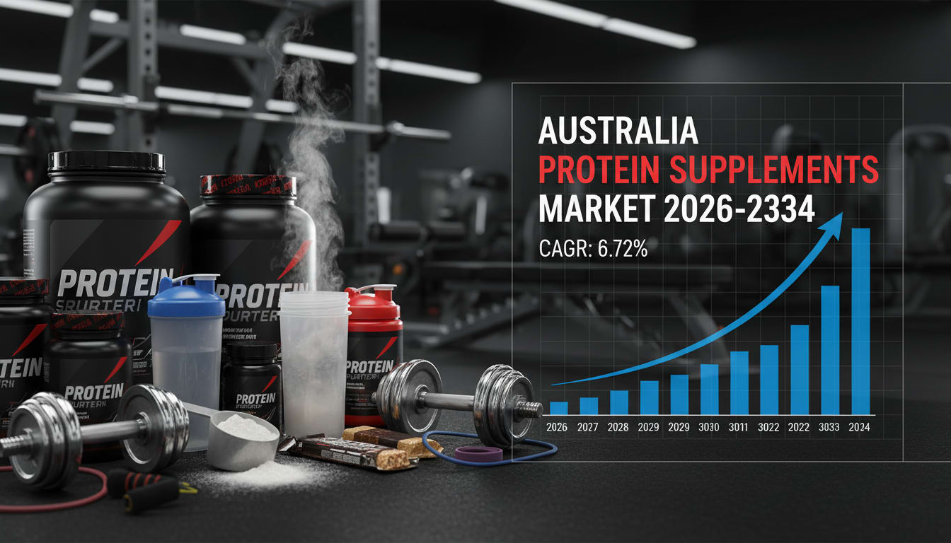 Australia Protein Supplements Market 2026: Fitness Culture, Clean Nutrition & Functional Innovation