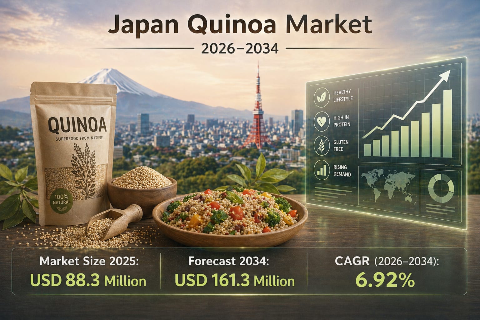 Japan Quinoa Market Is Growing with Health and Nutrition Trends