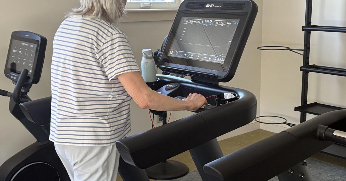 Seniors eager to use new fitness gear