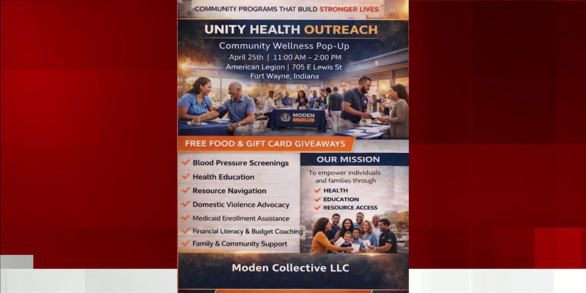 Community wellness pop-up happening Saturday