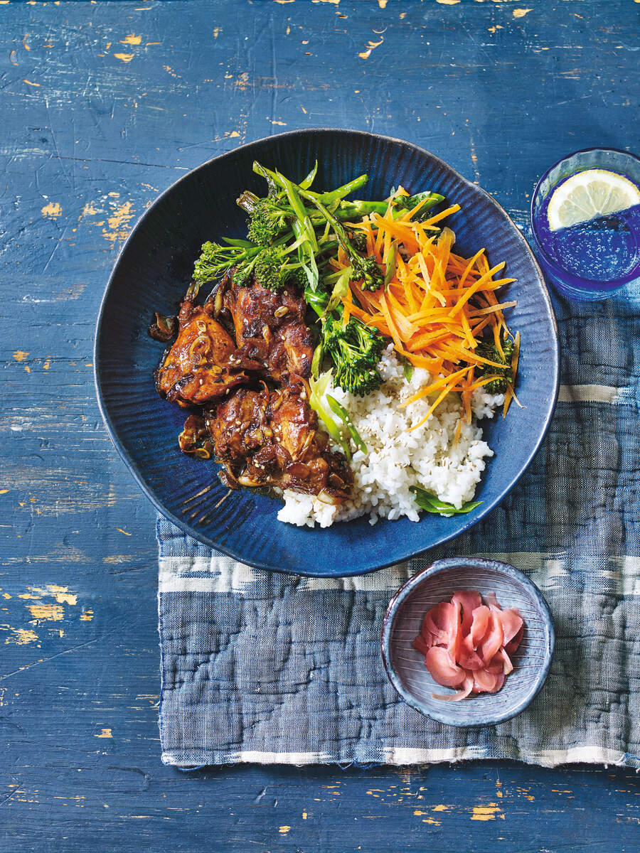 Chicken teriyaki rice bowl