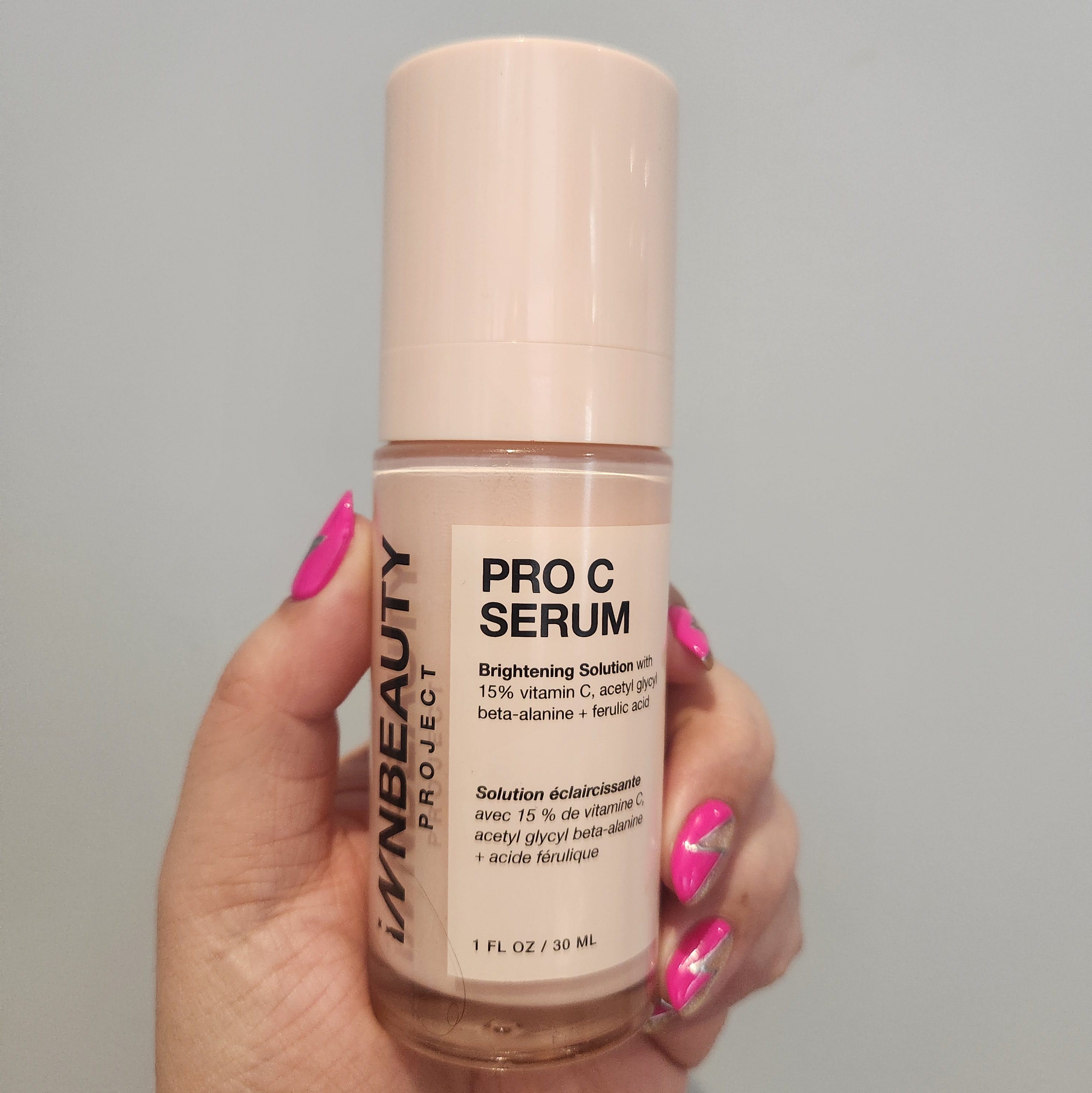 best new beauty products: innbeauty project pro c serum brightening solution