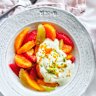 Adam Liaw’s citrus fruit salad with marmalade yoghurt.