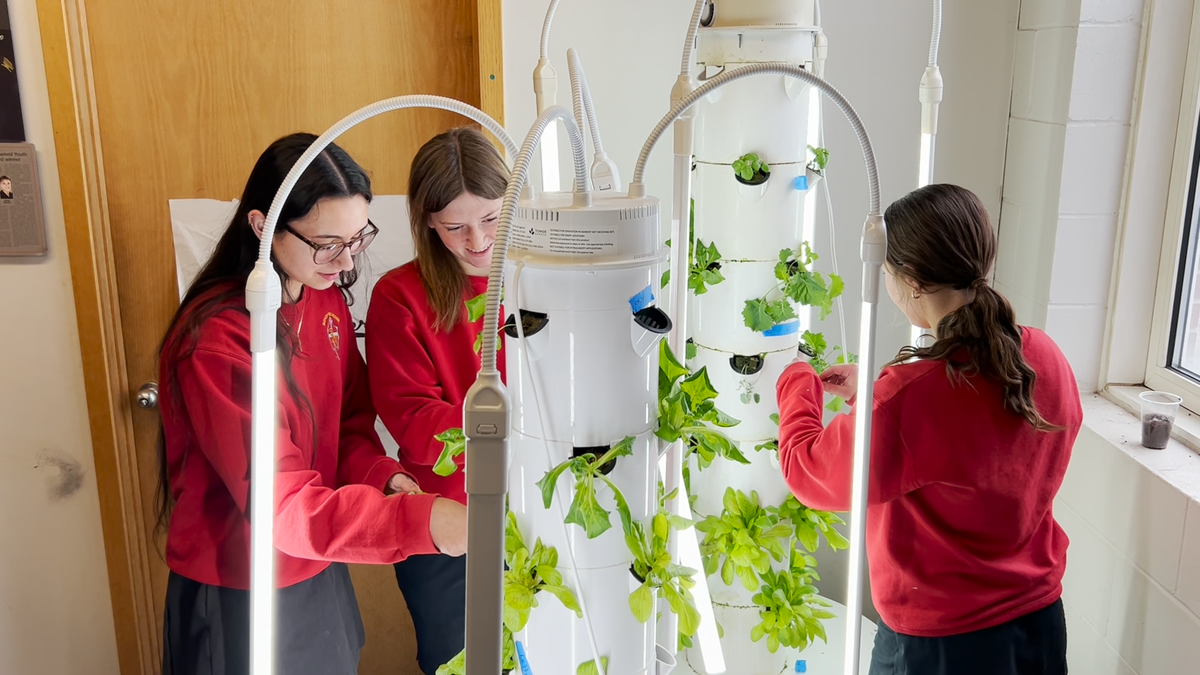 Nebraska school improves classroom to table nutrition program