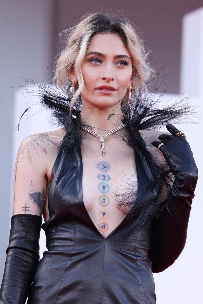 paris jackson black dress venice