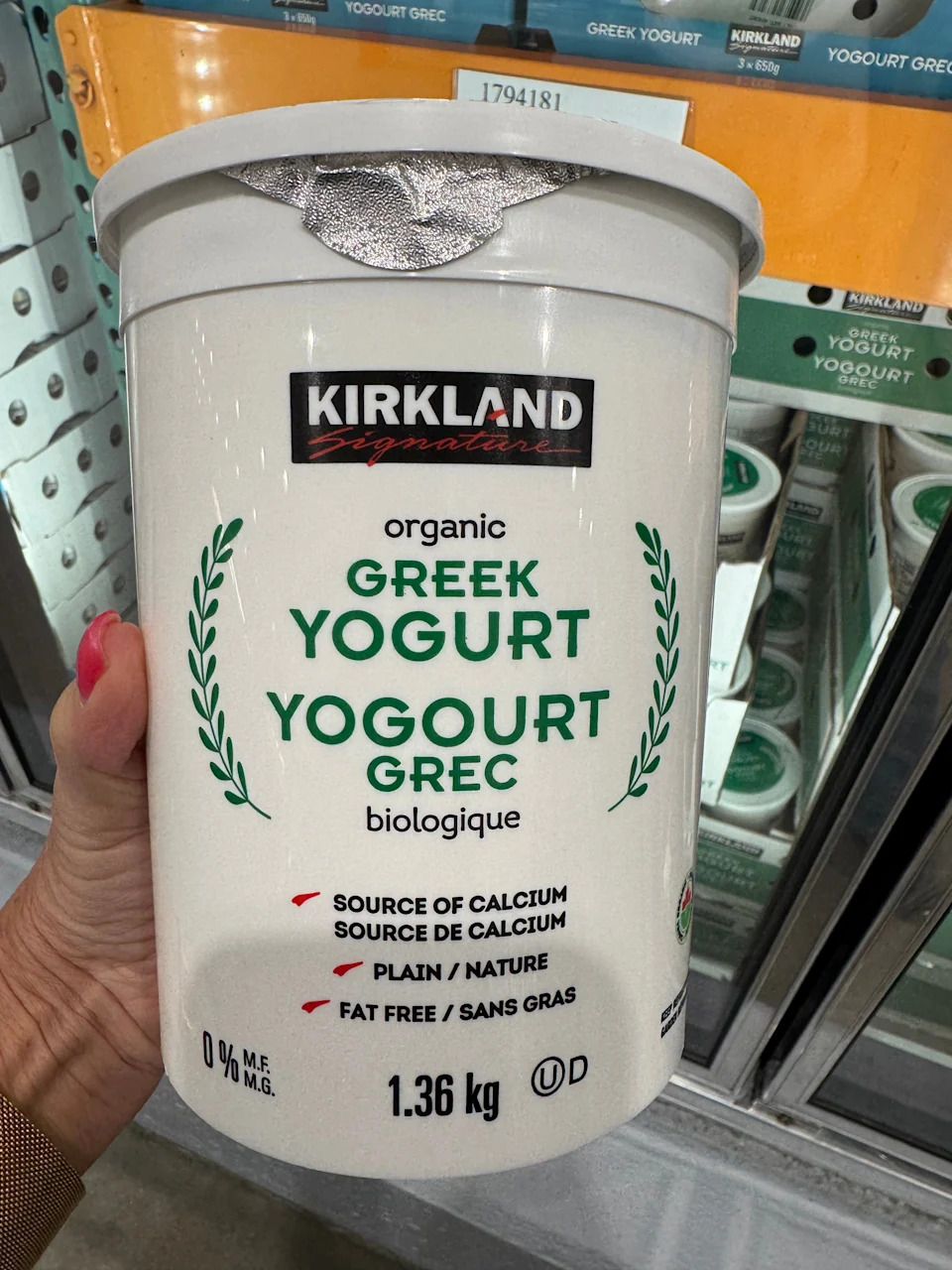 Kirkland Signature Organic Greek Yogurt