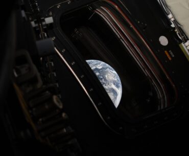 Reid Wiseman captures first photo of Earth’s blue beauty