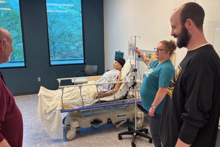 Residents get chance to tour ESU’s Nursing + Student Wellness Center