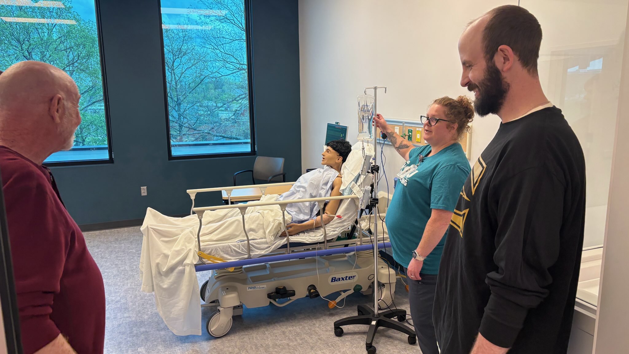 Residents get chance to tour ESU's Nursing + Student Wellness Center
