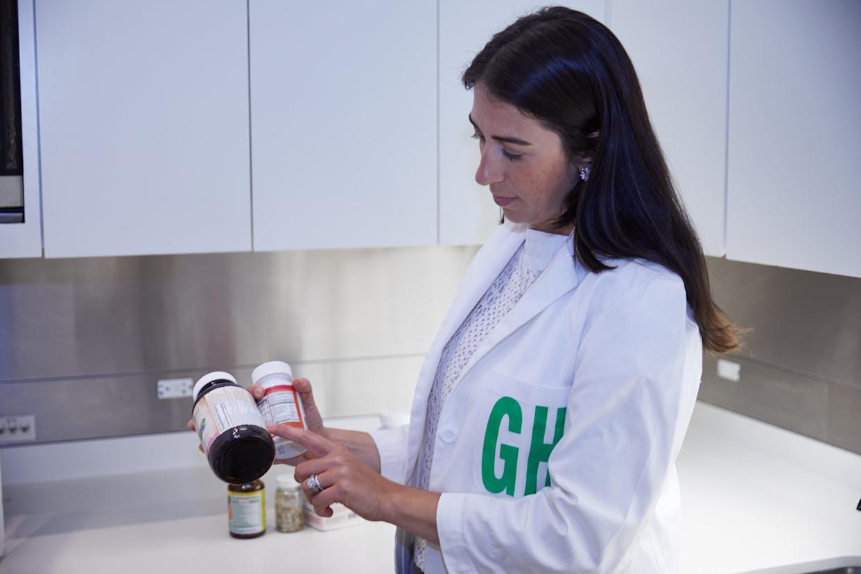 analyzing supplements in the good housekeeping institute nutrition lab