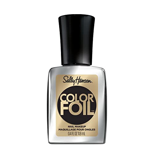 Color Foil Nail Polish in Gold Standard