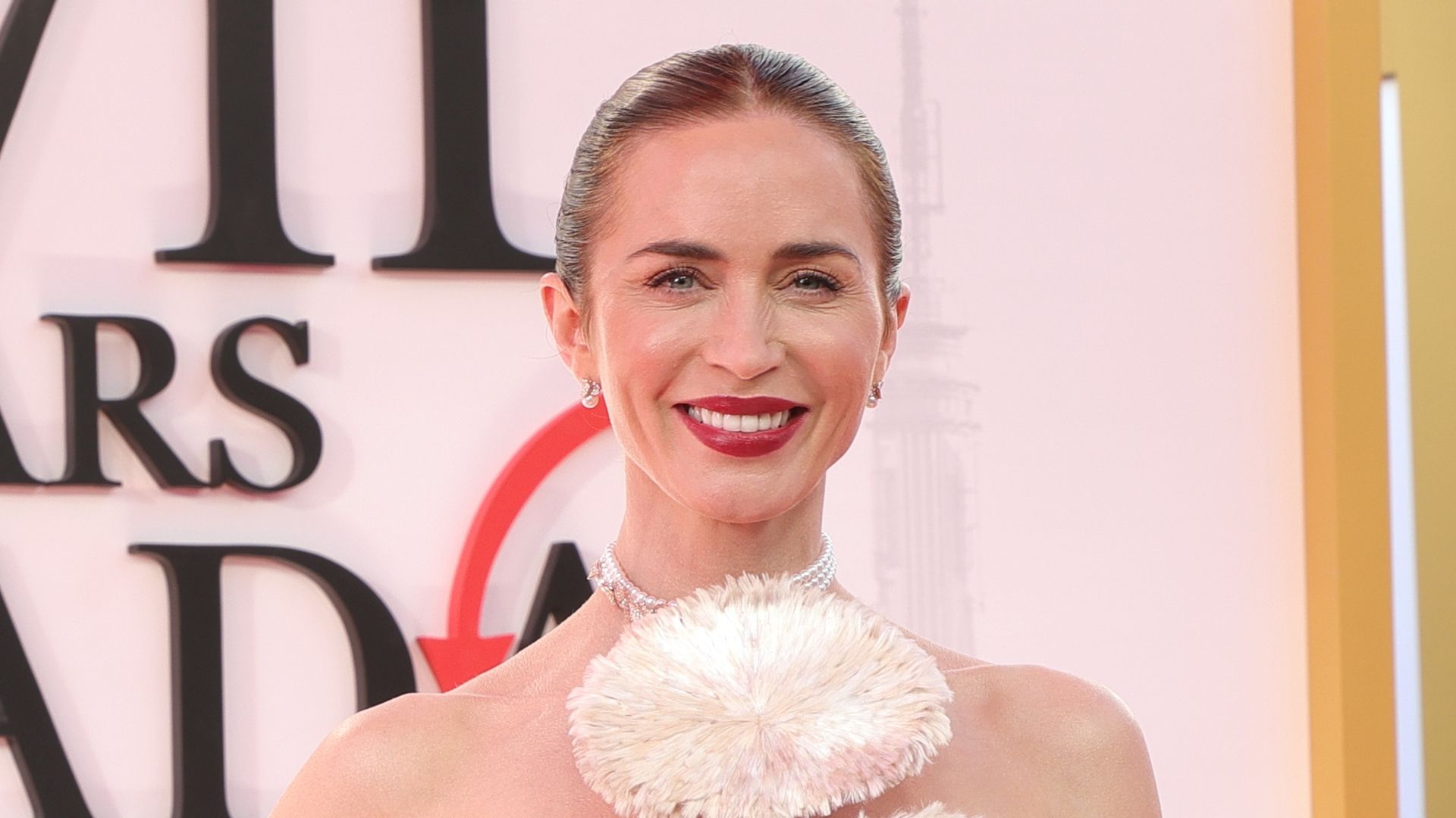Emily Blunt's red floral nails are groundbreaking for spring