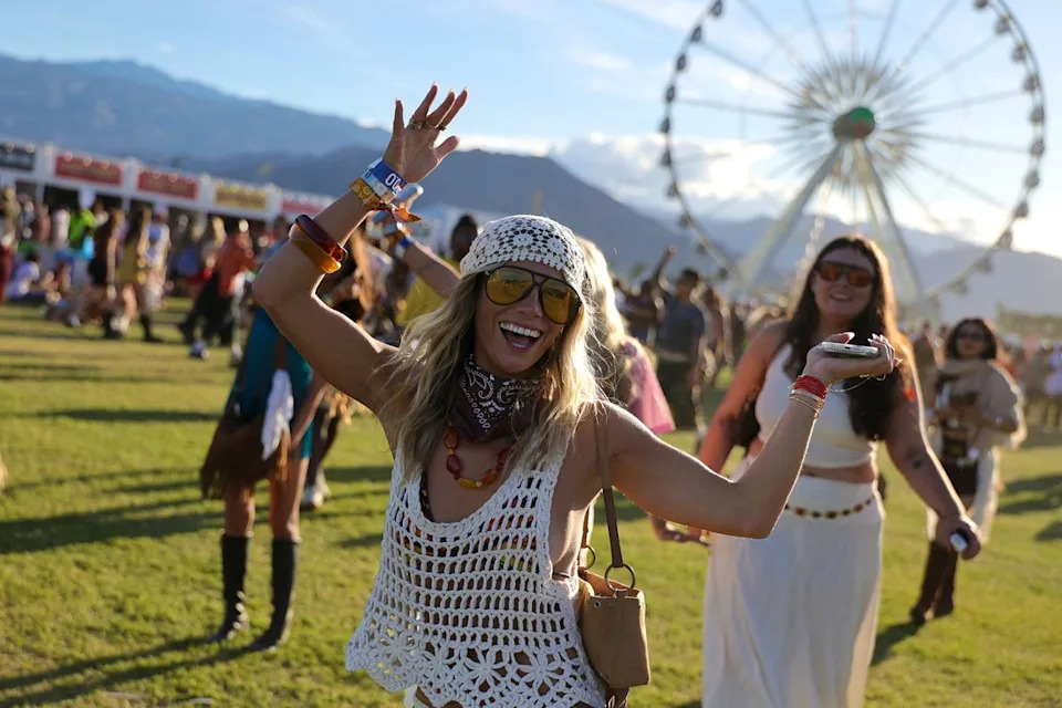 Coachella is set in the desert of Indio, California, which is known to face severe wind and dust (Getty Images for Coachella)