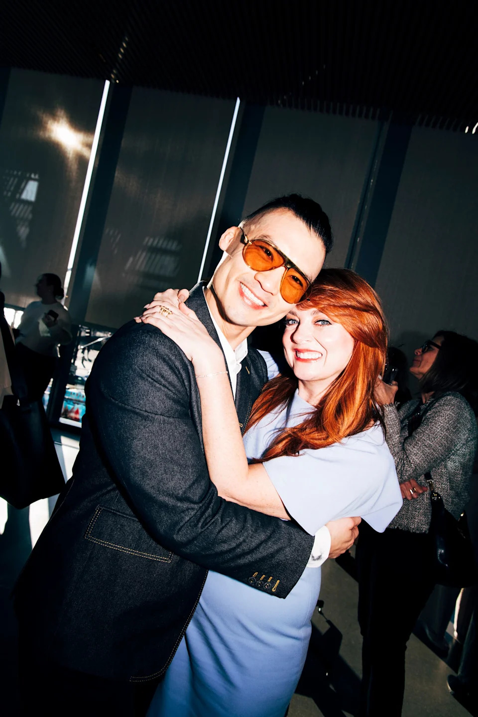 Jeff Lee and Samantha Barry.