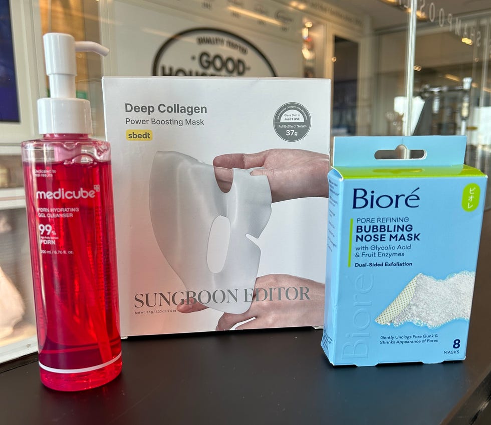 Korean made skincare products