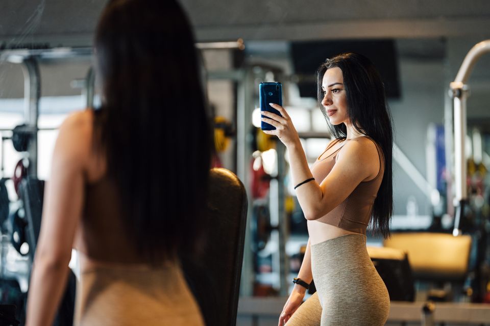 The gym advised members to limit their phone use. Photo: Getty
