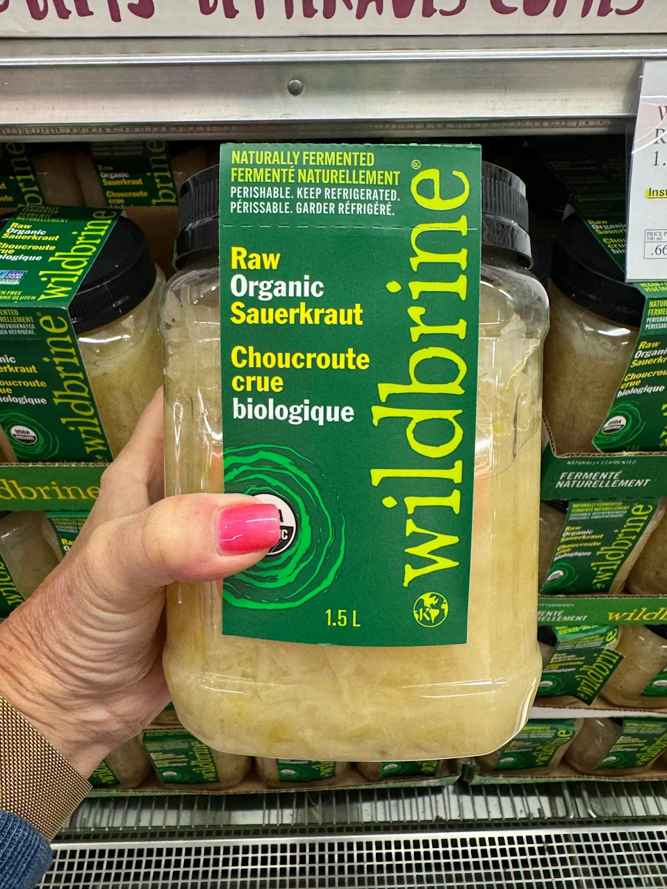 wildbrine raw organic sauerkraut
