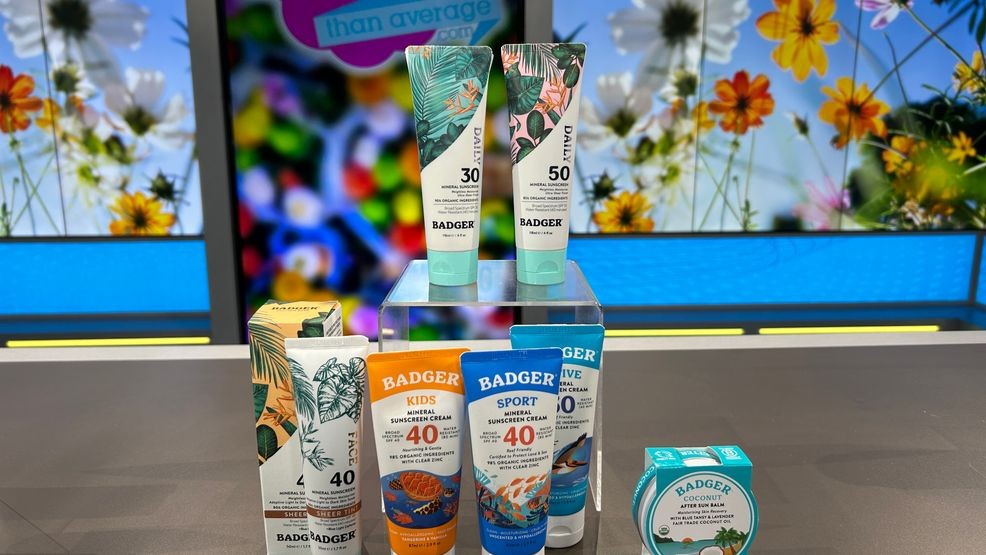 Brands like Badger are offering mineral-based, reef-safe sunscreens made with antioxidant-rich ingredients and produced in solar-powered facilities. 