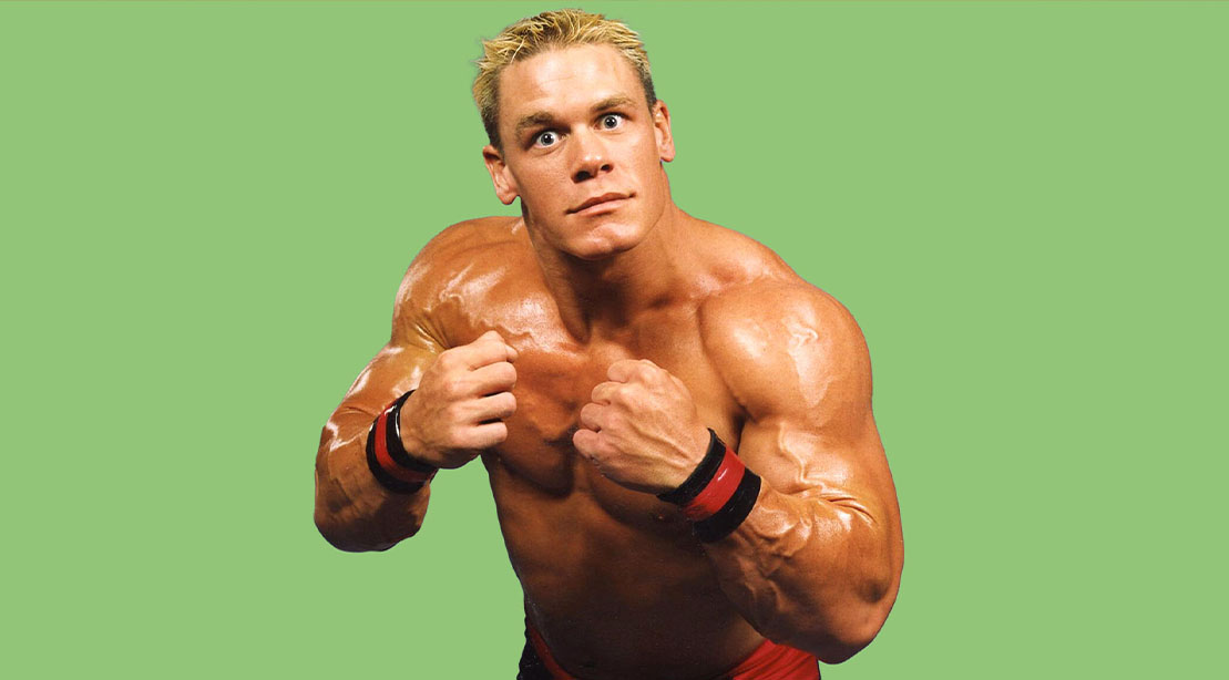 A young John Cena when he was known as The Prototype
