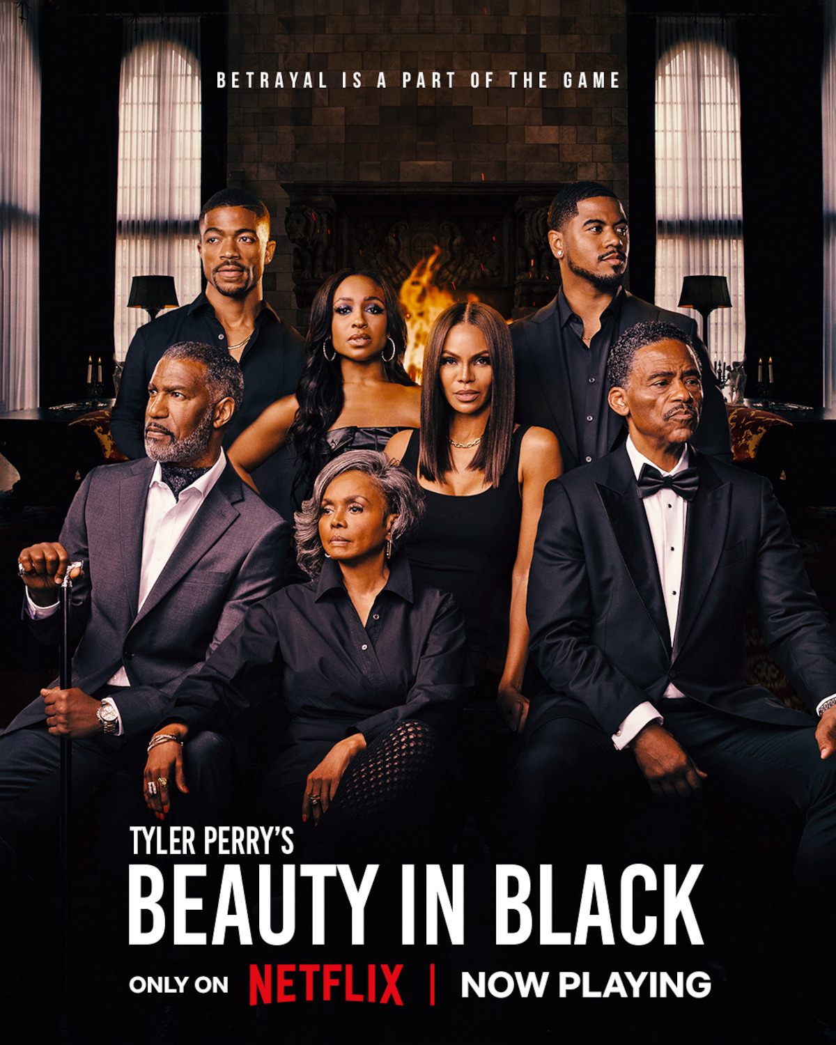 ‘Beauty in Black’ Season 1 Part 2 key art poster.