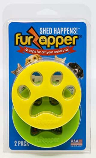 FurZapper Pet Hair Remover for Laundry, 2 Pack