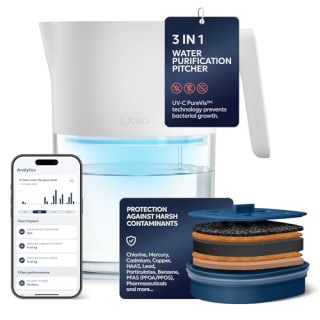 Larq PureVis 3-in-1 Water Purifier Pitcher