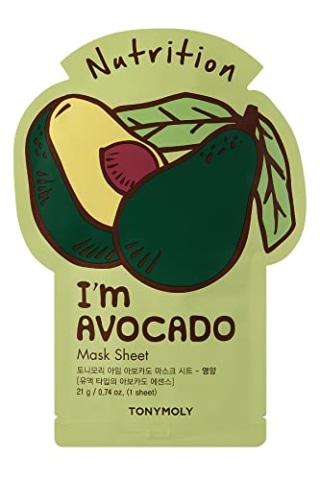 Tony Moly I'm Real Avocado Nutrition Mask Sheet