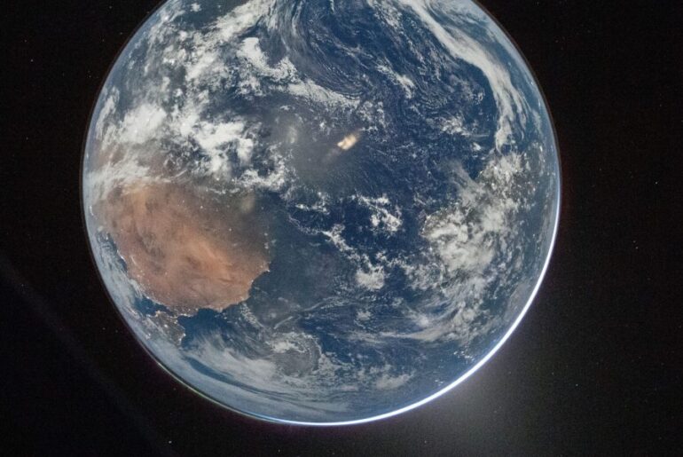 Artemis II's moonbound astronauts capture Earth's beauty as they travel over 110,000 miles from home