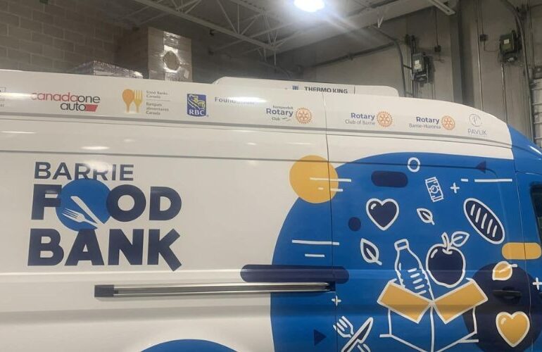 Barrie Food Bank launches refrigerated van to boost school nutrition, food recovery