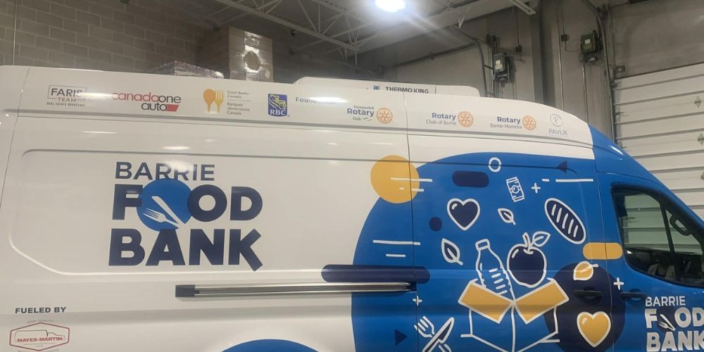 Barrie Food Bank launches refrigerated van to boost school nutrition, food recovery
