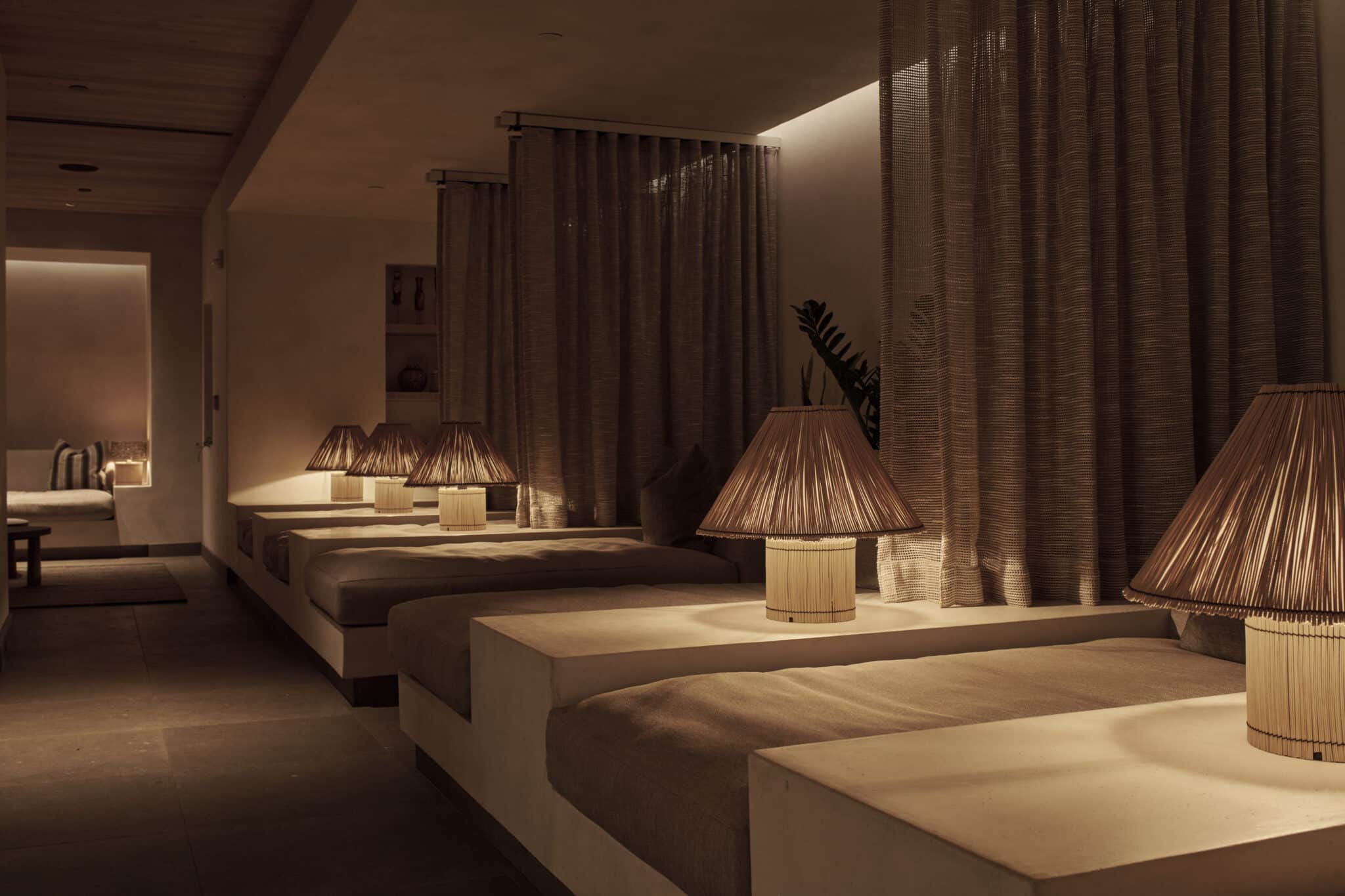 Bamford Wellness Spa relaxation room.