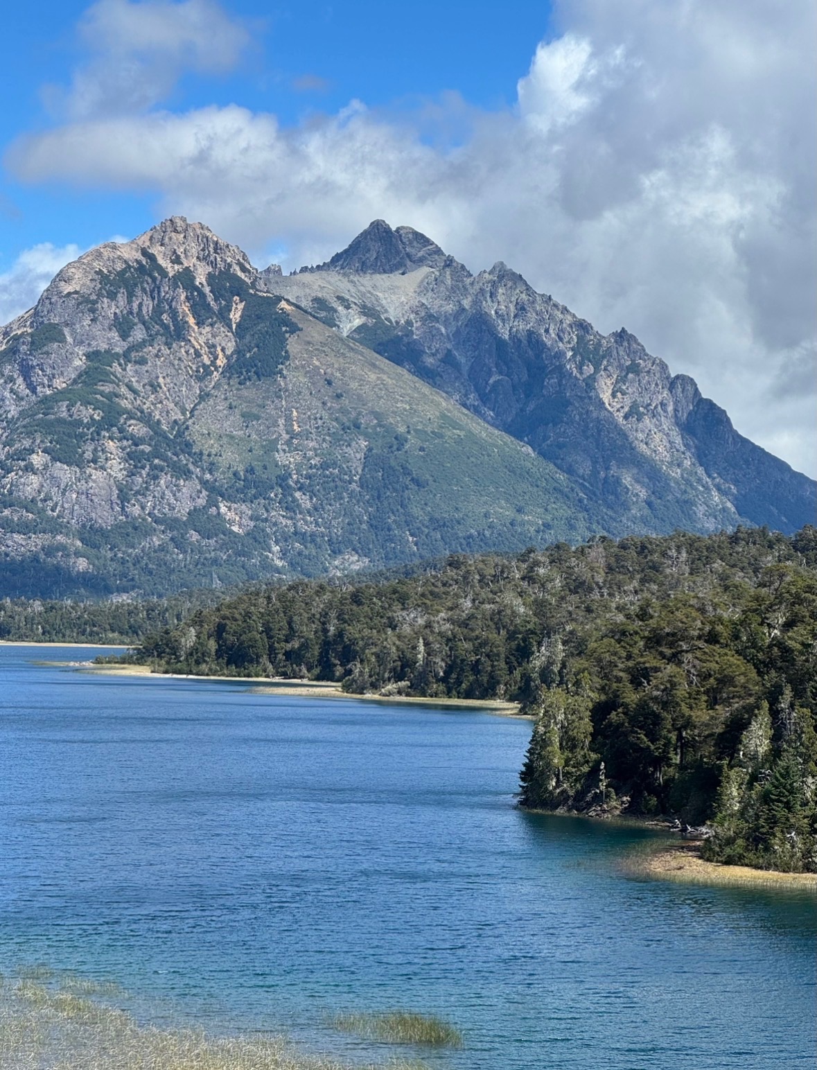 Lakes and high peaks abound in San Carlos DecBariloche, a...