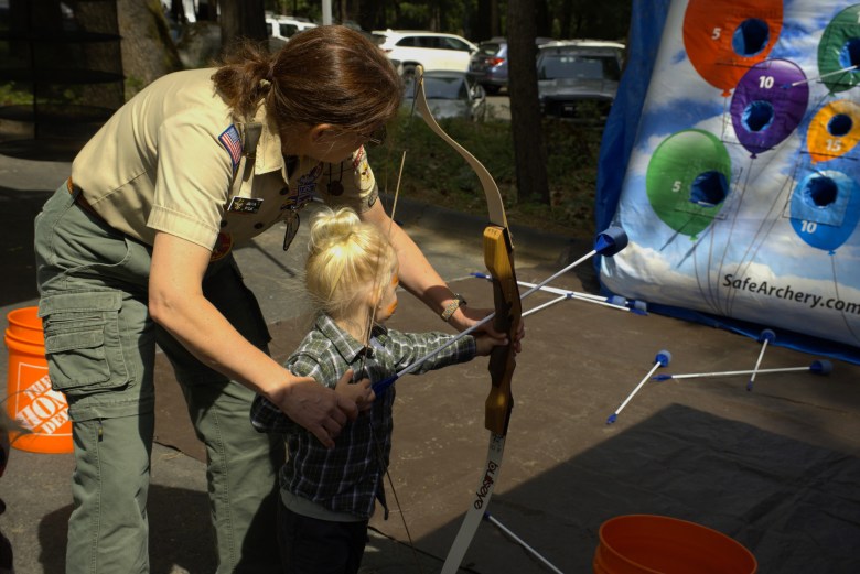 Boy Scouts Booth. Credit David VandenBos