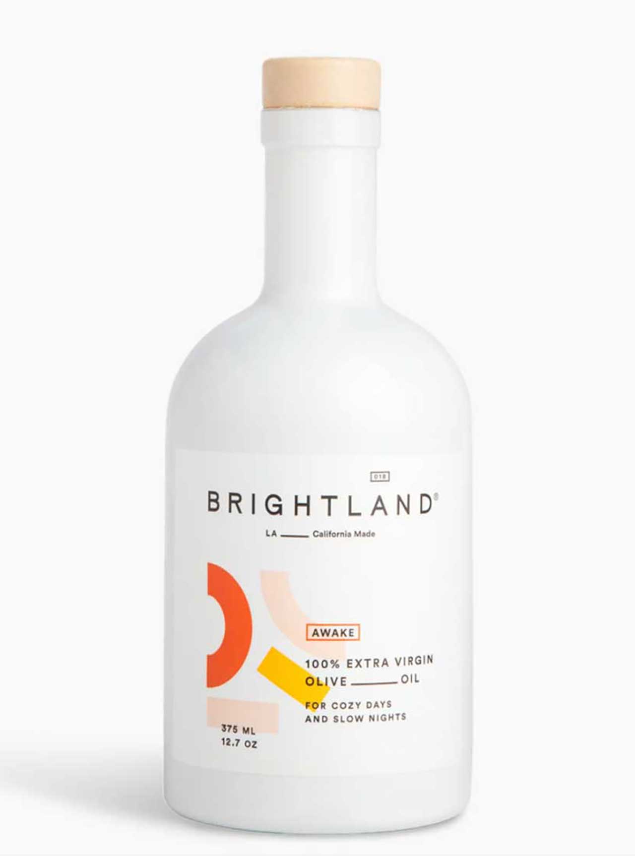 Brightland Awake Extra Virgin Olive Oil; $38. brightland.com.