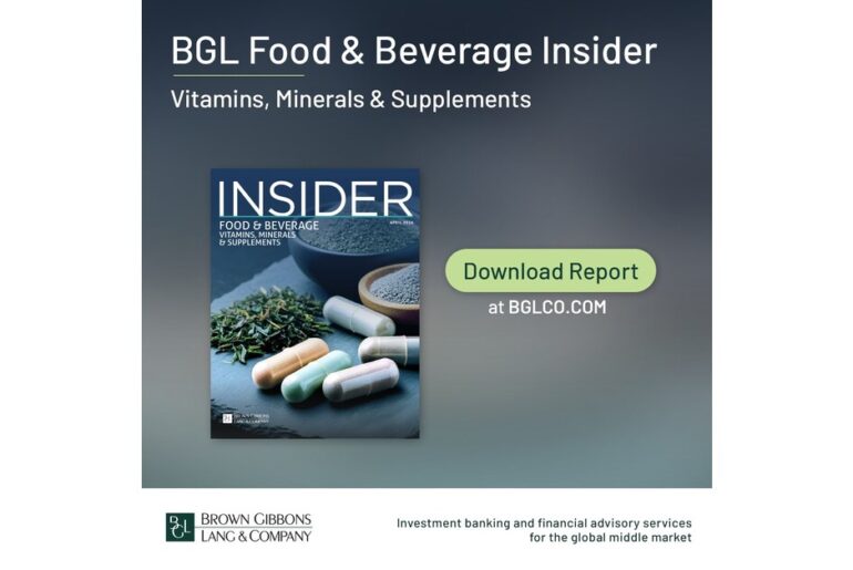 M&A Activity Sees Healthy Boost in the Vitamins, Minerals, and Supplements Market