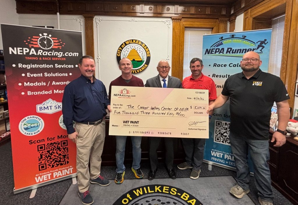Diamond City Shamrock 5K presents funds to Cancer Wellness Center of NEPA – Wilkes-Barre Citizens' Voice
