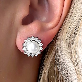 Anna Zuckerman Genuine Fresh Water Pearl Earrings by AZ Essentials