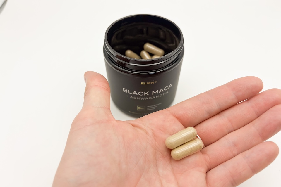 ELMNT as best overall maca root supplement