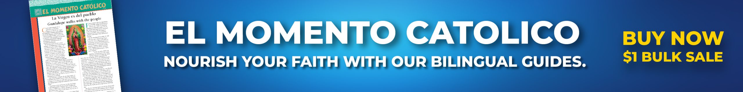 ad promoting El momento Catolico