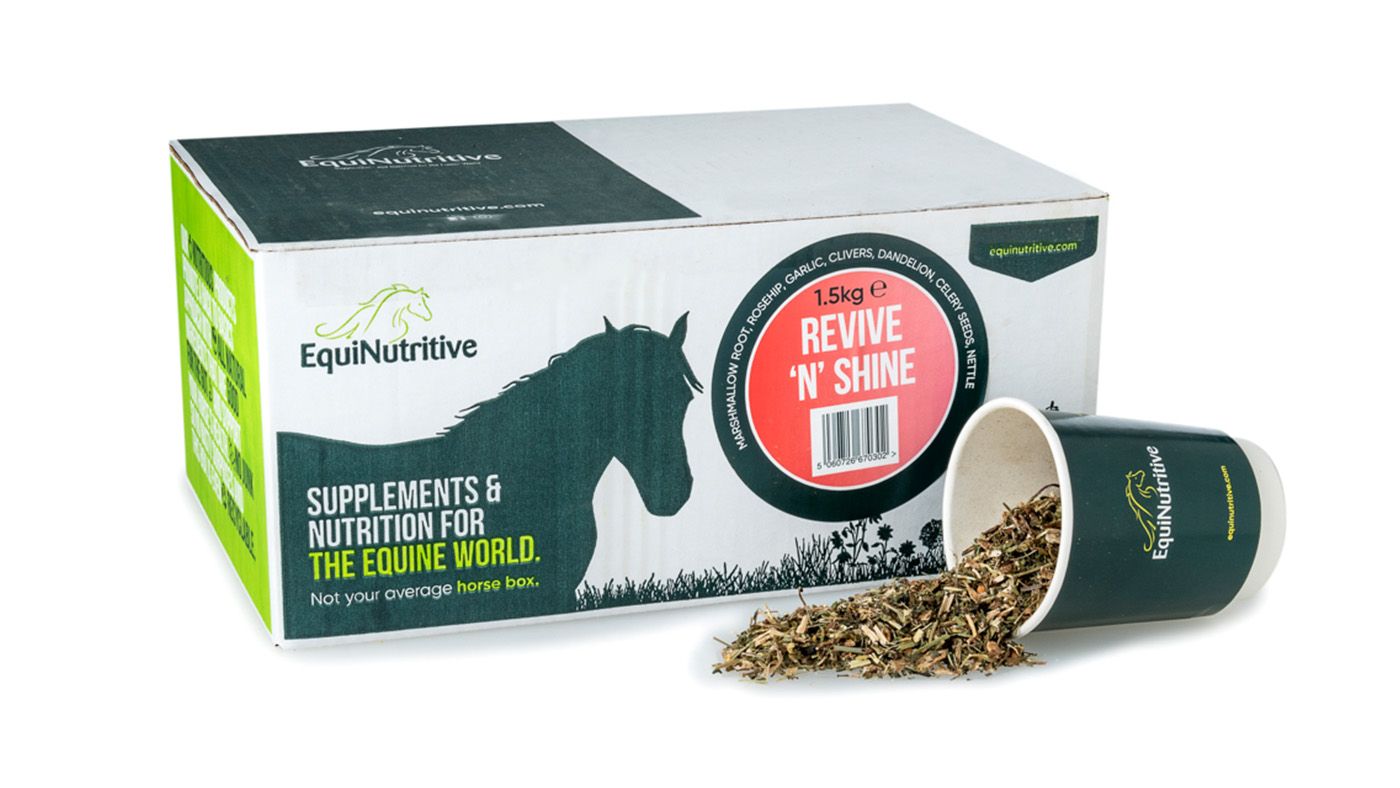 EquiNutritive Revive ’N’ Shine supplement for horses