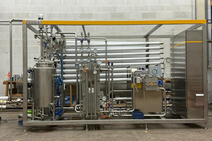 A pasteurisation unit for liquid eggs – a key step in ensuring microbiological safety prior to drying. Photos: International Egg Foundation