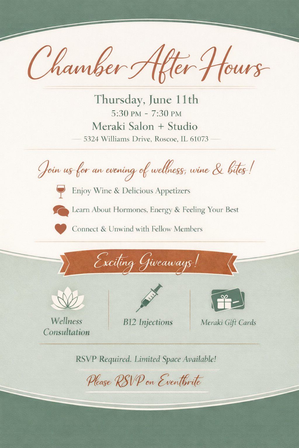 Local Wellness Provider Hosts Chamber After Hours Focused on Hormone Health & Community Connection