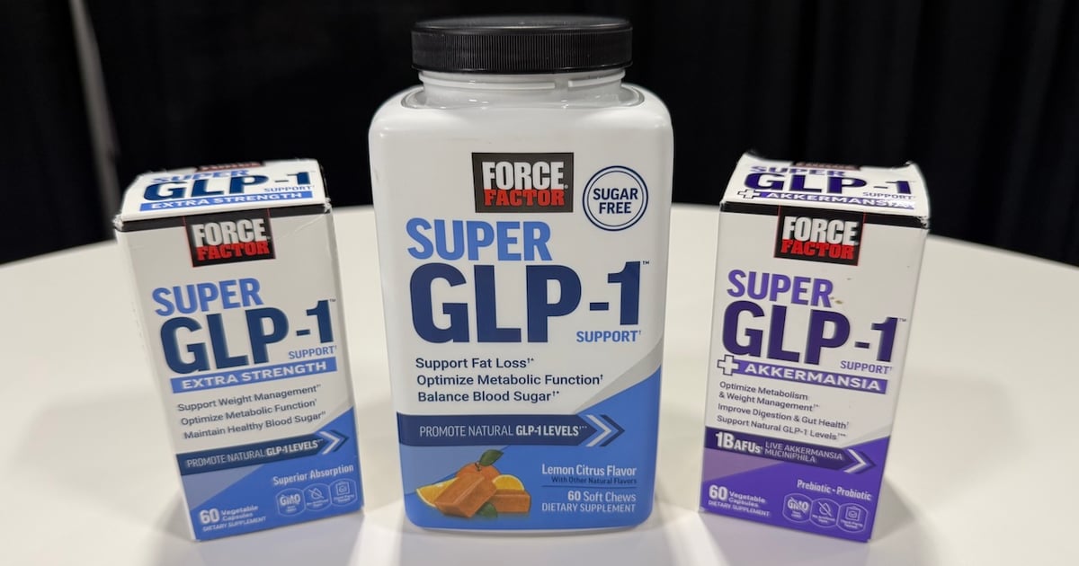 Force Factor launches GLP-1 support products