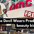 Free 'The Devil Wears Prada 2' beauty kiosk in Orlando AMC Theater Disney Springs