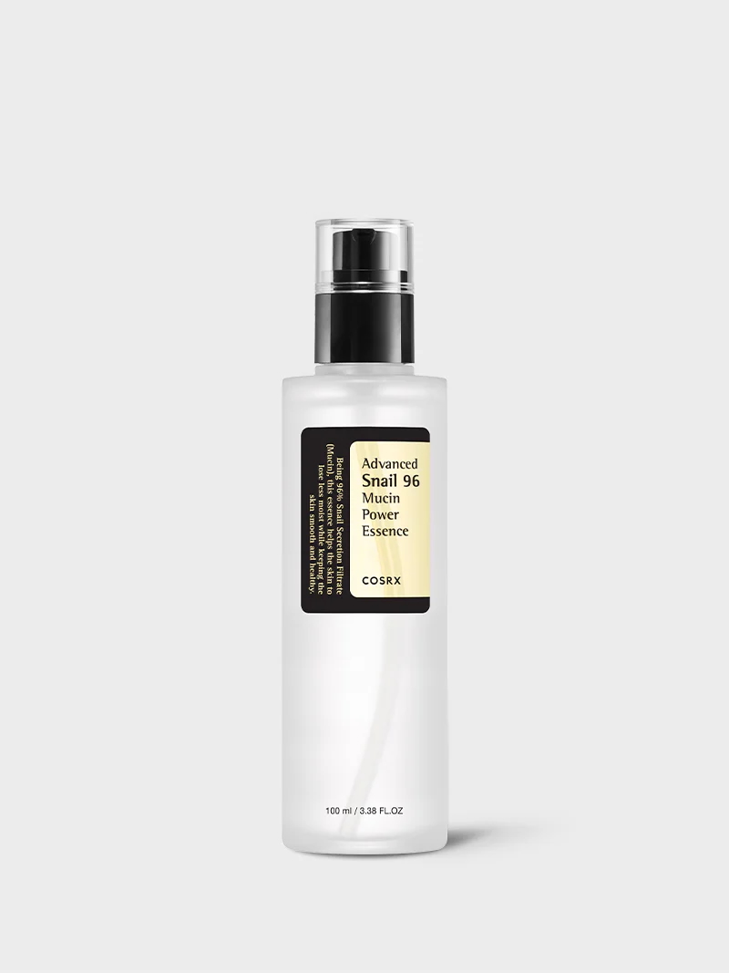 A bottle of CosRx Advanced Snail 96 Mucin Power Essence