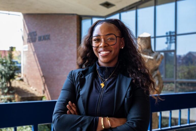 Passionate About Fitness and Wellness, She Motivates Staff to Move Their Bodies